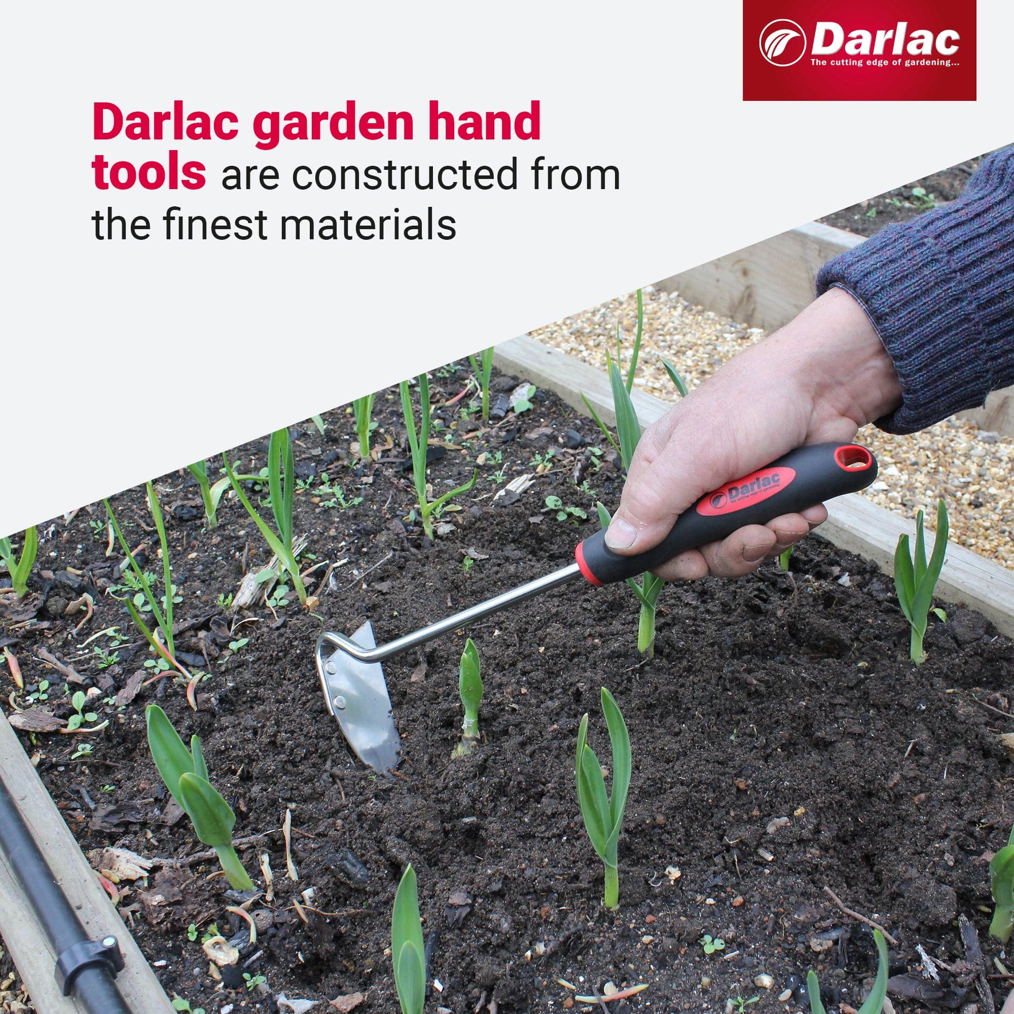 Darlac Stainless Steel Onion Hoe - Image 4