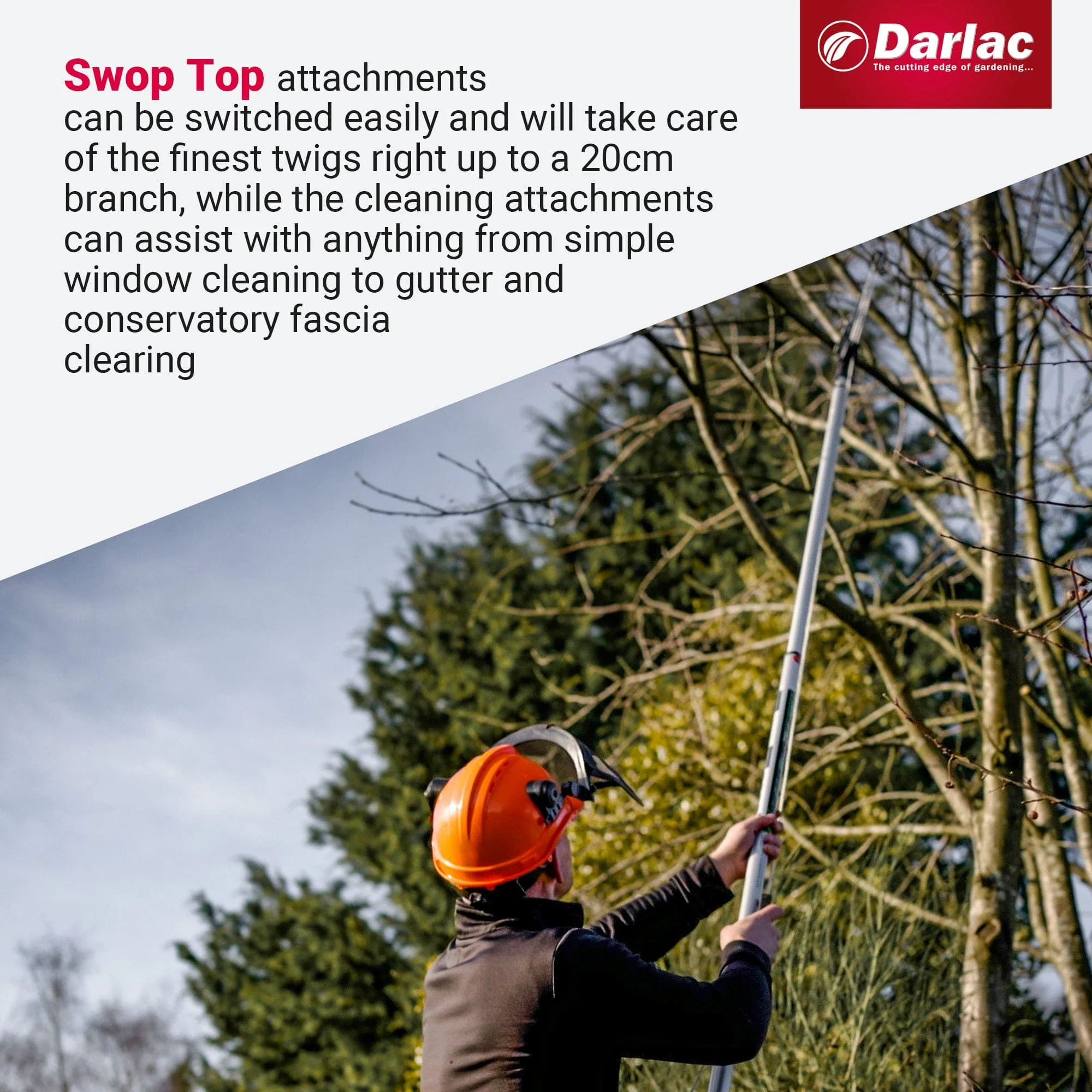 Darlac Swop Top Bypass Tree Pruner Head - Image 4